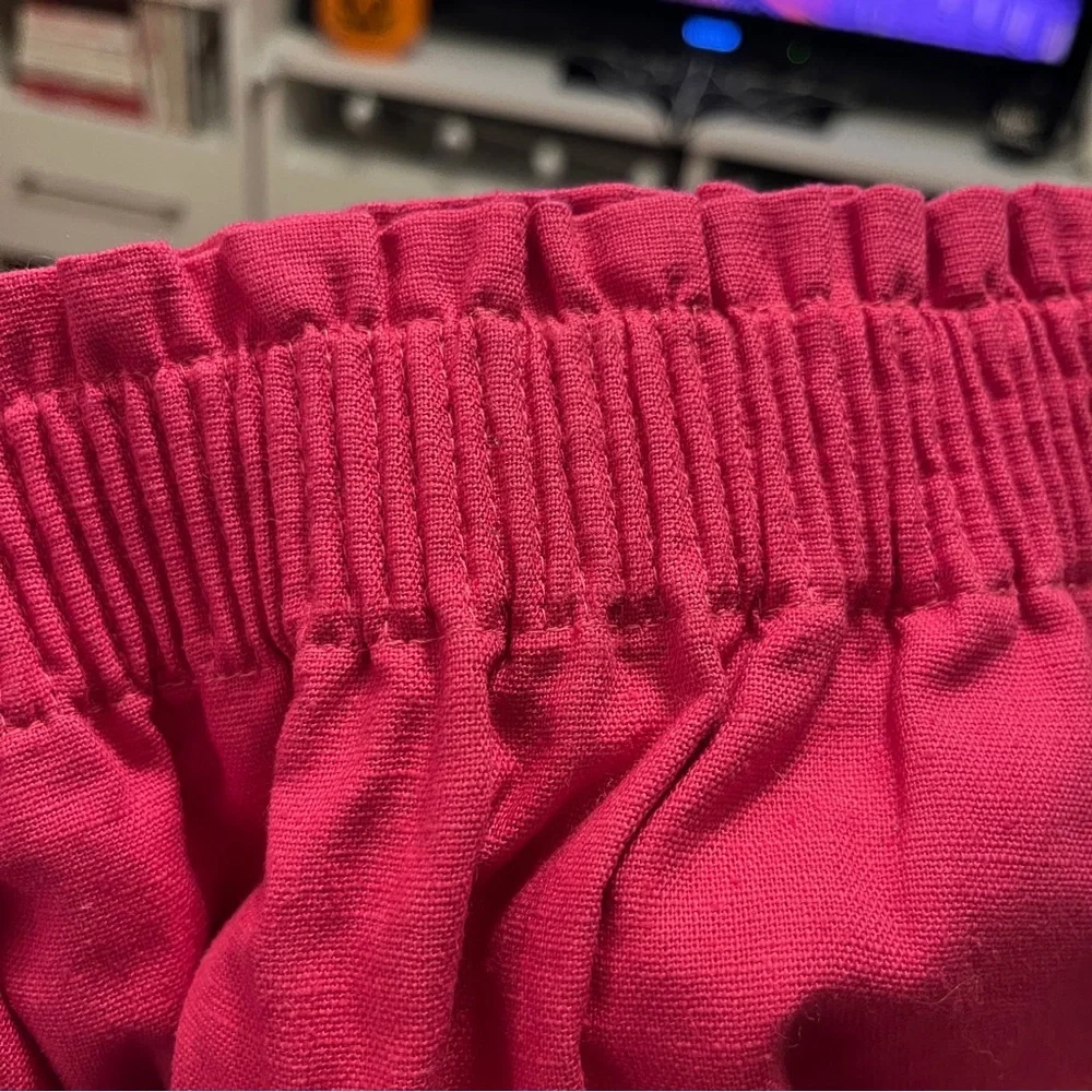 NWT J. Crew Factory Scalloped Sidewalk Skirt in Pink - Picture 7 of 11
